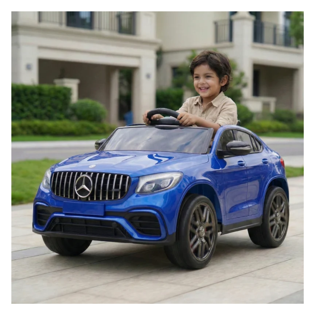 EMotorad Formula Fun Battery Oprated Mercedes AMZ GLC Ride-On Car Blue