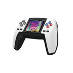 Sameo Kids gear Controller Shaped Handheld Console Built-in 520 Retro Game White