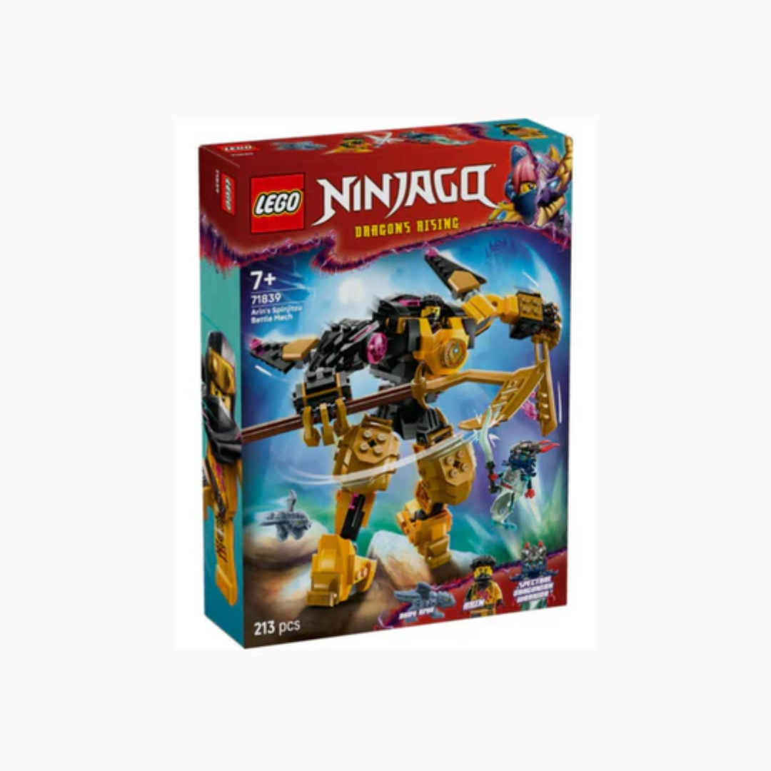 Lego 71839 Arin's Ninjago Spinjitzu Battle Mech (213 Pieces)