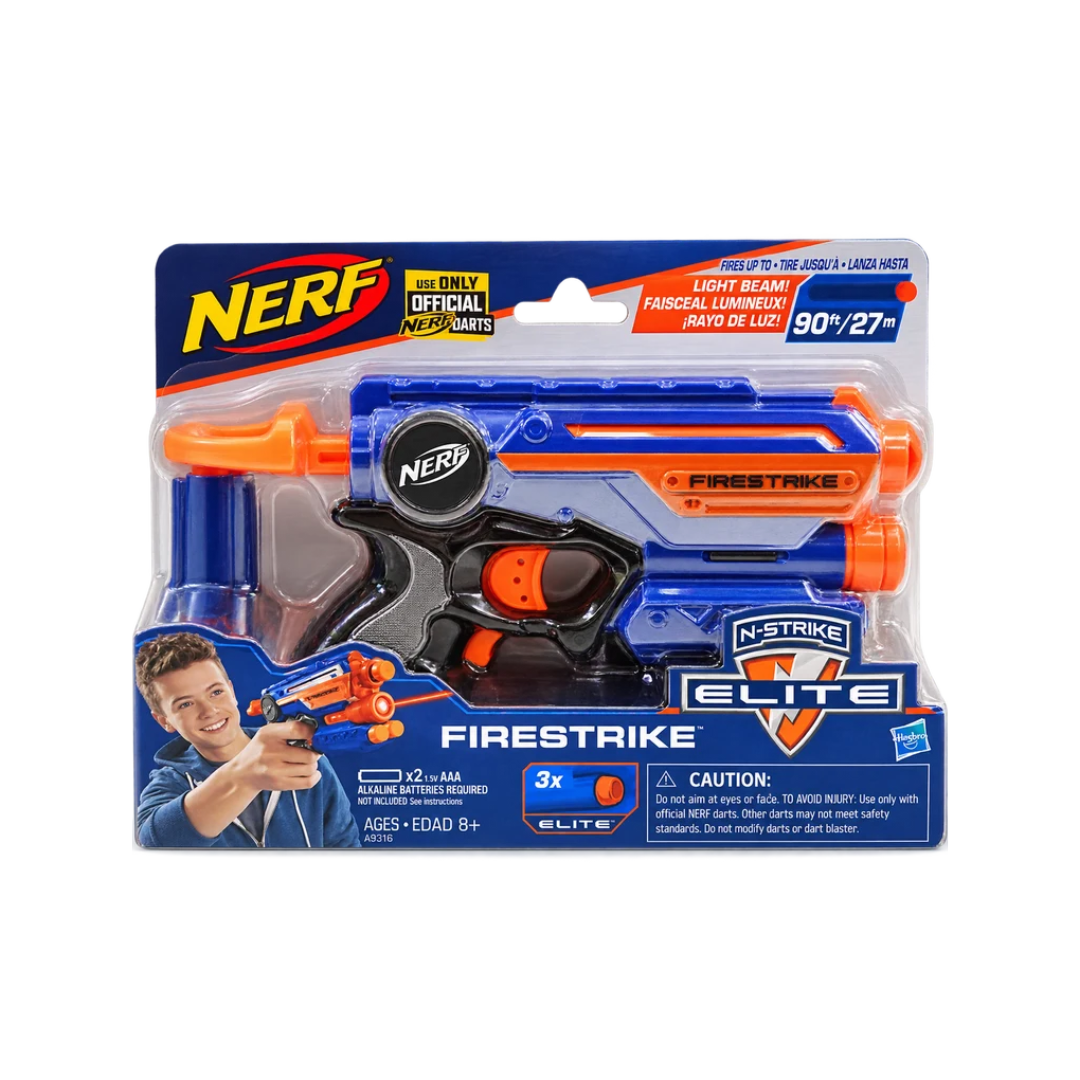 Habro NERF Gun Firestrike N-Strike Elite Toy Blaster for Kids, 8+ Years