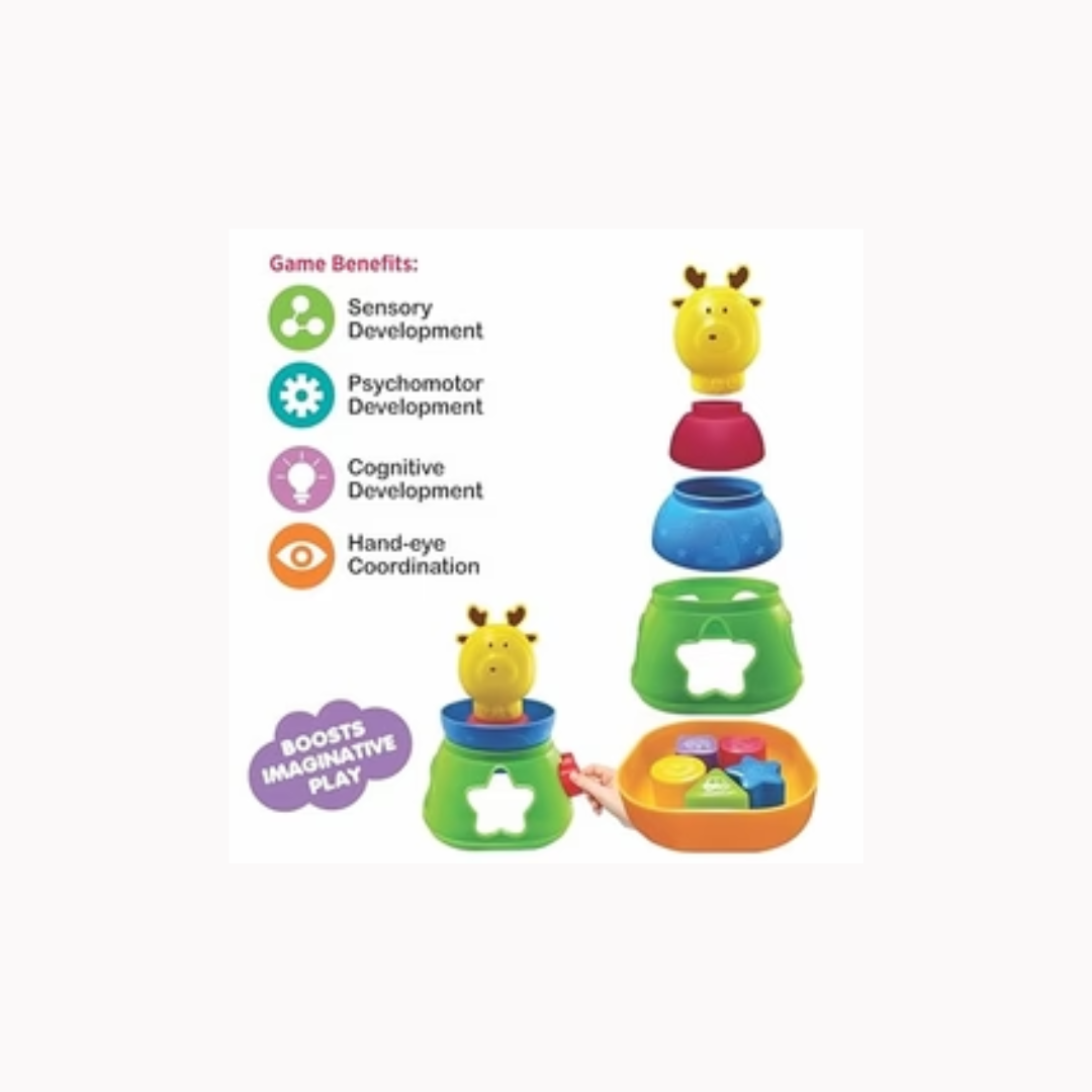 Toymate Kiddy's Play World - A 6 in 1 Toddler's Activity Play Set