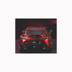 Pink Slips Toyota GR Supra Mk5 Diecast Model 1:18 Metallic Red
