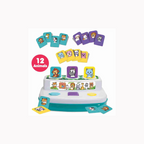 Toymate Press and Pop - A 2 in 1 animals and 3 colourful balls pop up learning educational toy