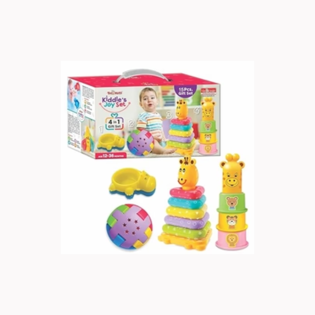 Toymate's Kiddle's Joy Set - A 4 in 1 Toddler's Learning & Activity Gift Set