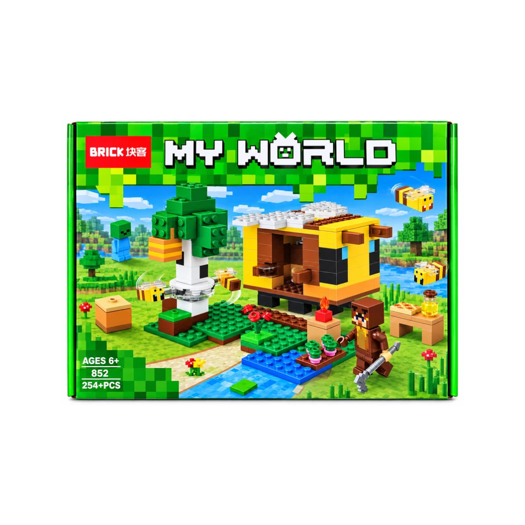 My World 852 Building Blocks Set 254+ Pcs for Kids Age 6+