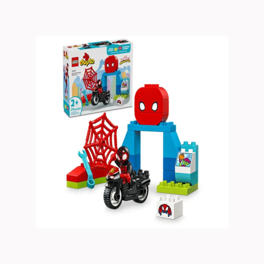 Lego 10424 Duplo Spin's Motorcycle Adventure (24 Pieces)