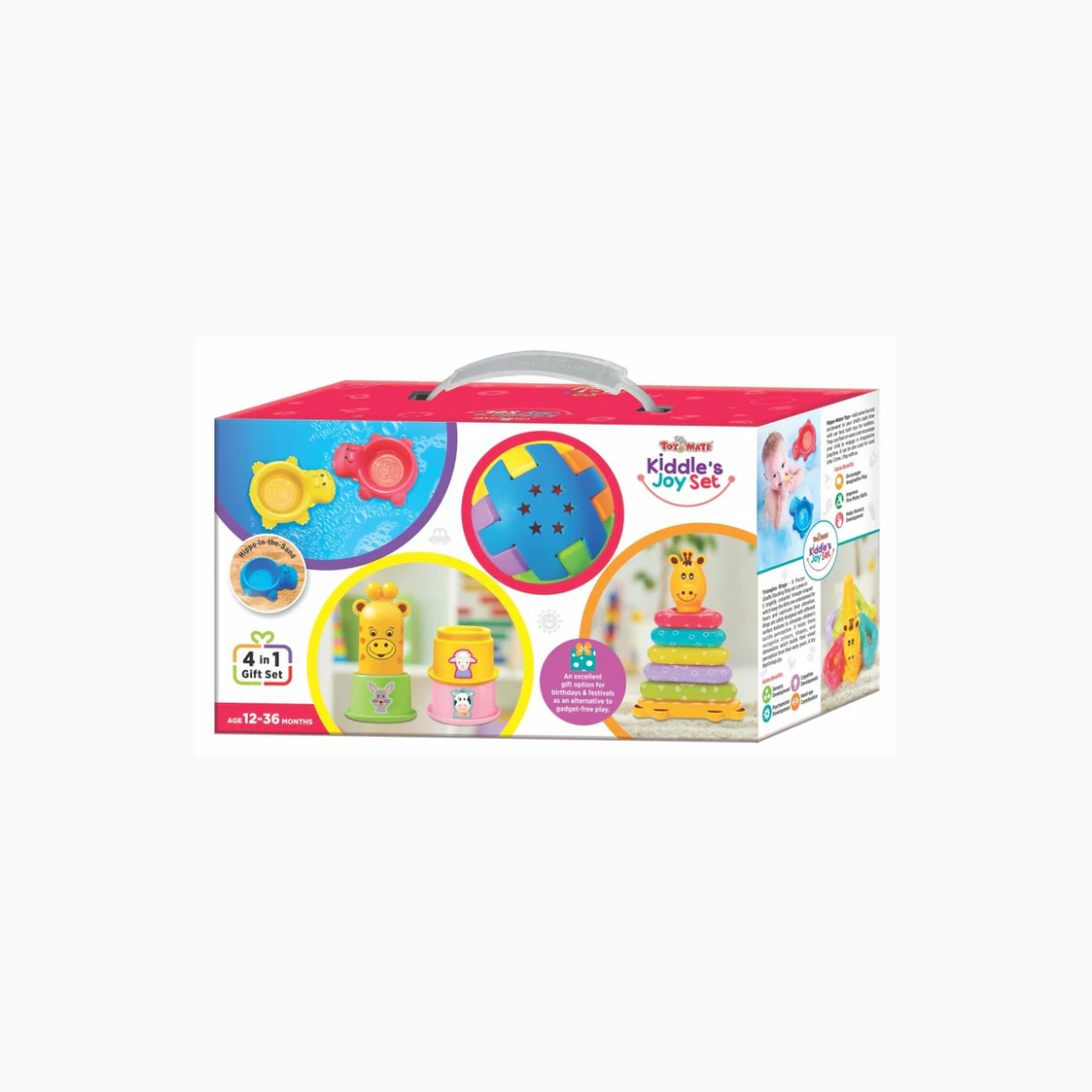 Toymate's Kiddle's Joy Set - A 4 in 1 Toddler's Learning & Activity Gift Set