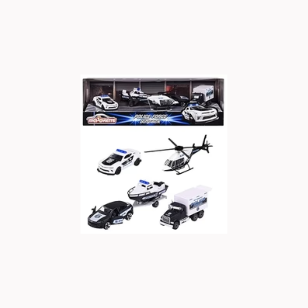 Majorette Police Force Gift Set Toy Vehicles