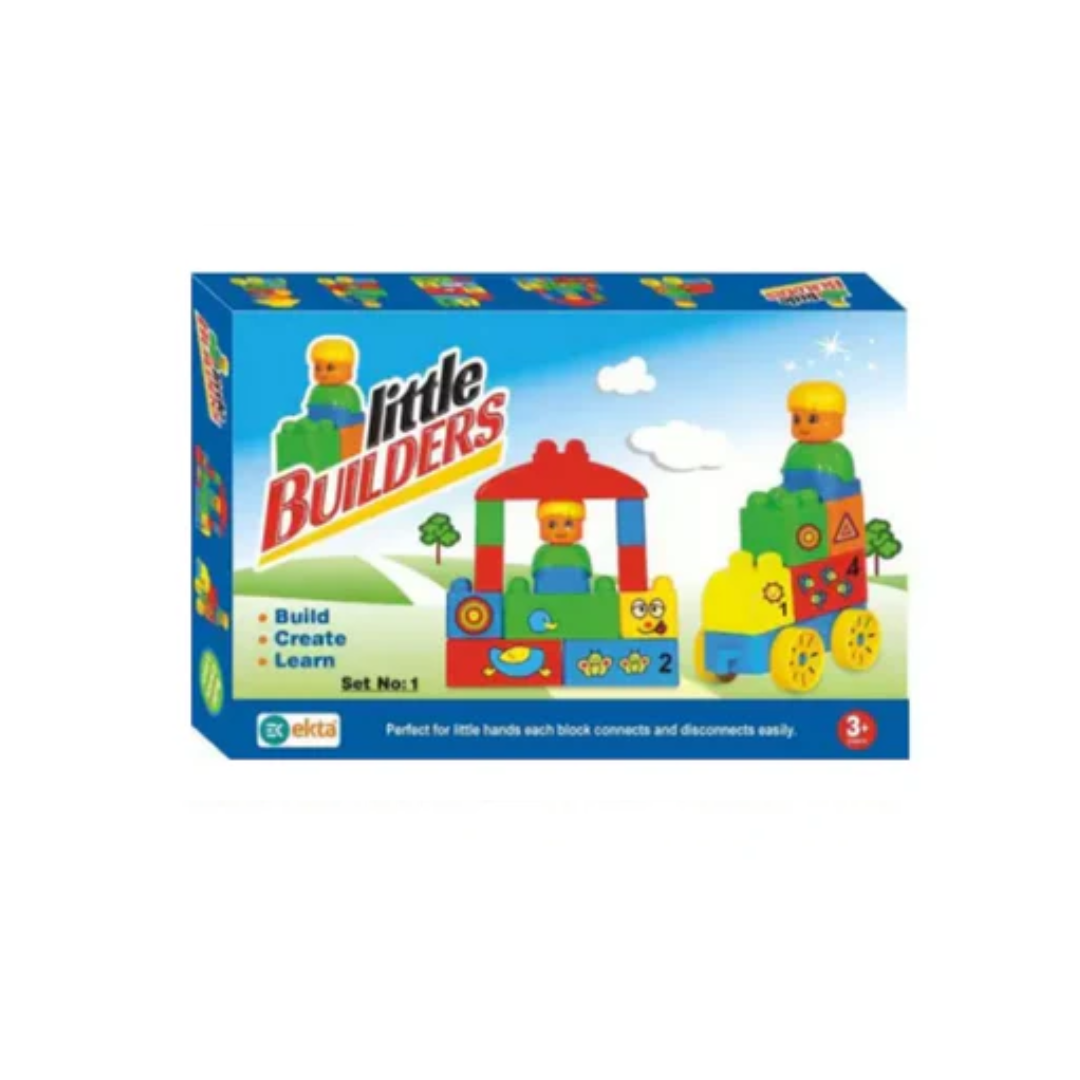Ekta Little Builders Set 1  (Multicolor)