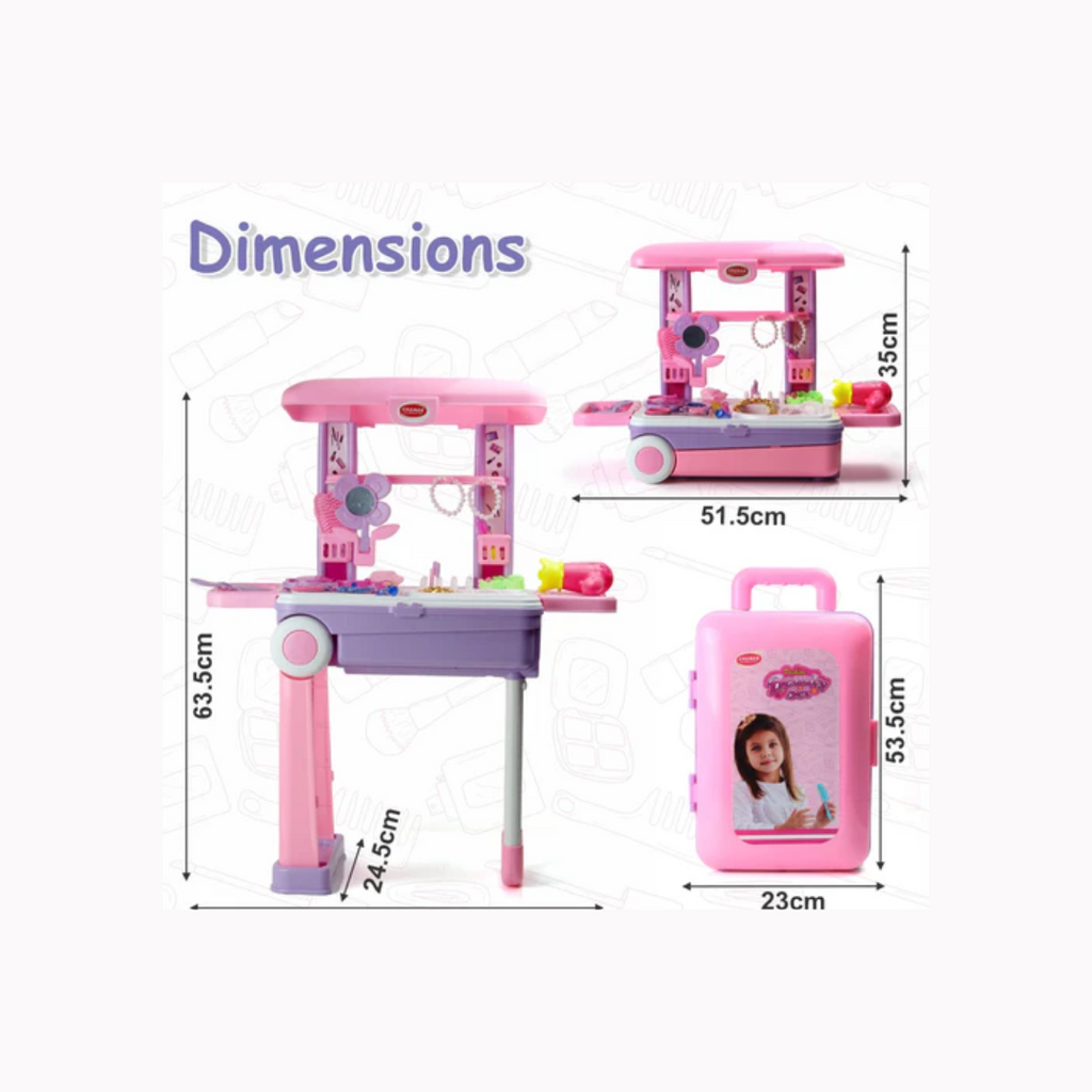 Chanak Beauty Set Suitcase Trolley
