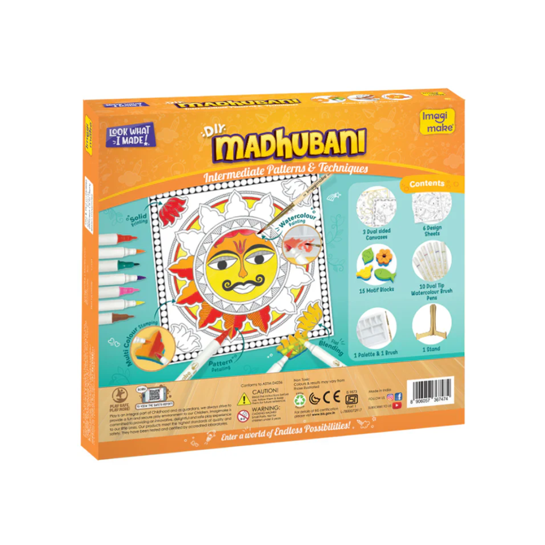 Imagimake DIY Madhubani Art Kit