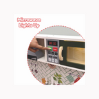 Open Ended Modern Kitchen Set -(12 Accessories included)