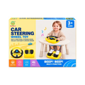Multi-Functional Car Steering Wheel Driving Simulator Toy with Pedals, Music & Sound – 3+ Years