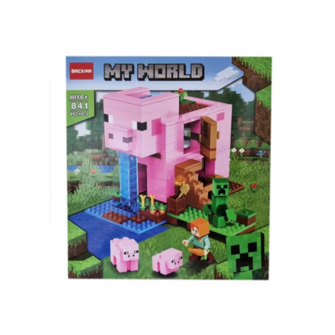 My World 841 Lego Blocks 492pcs