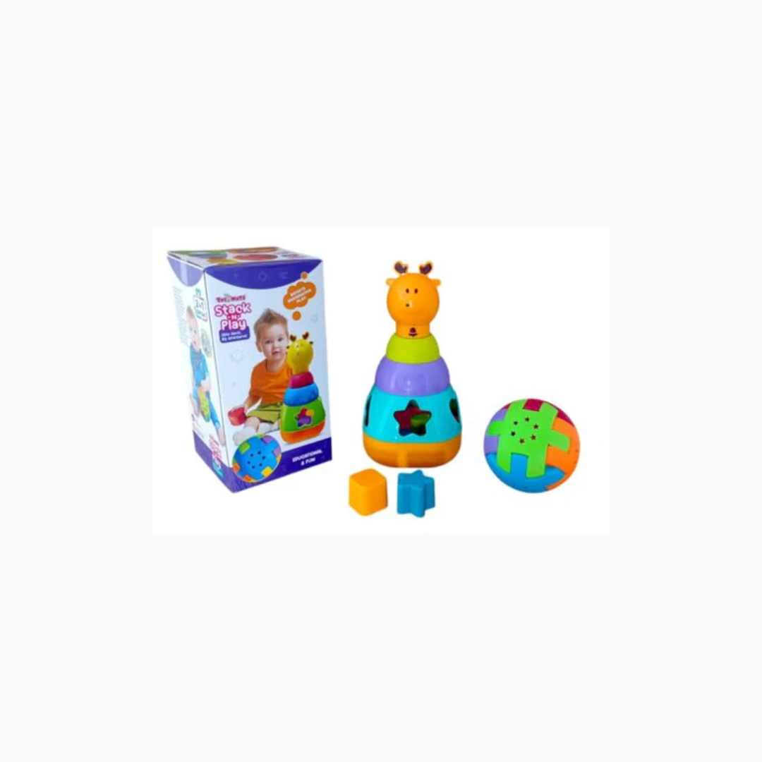 Toymate Stack n Play 2 in 1 Gift Set Educational And Fun