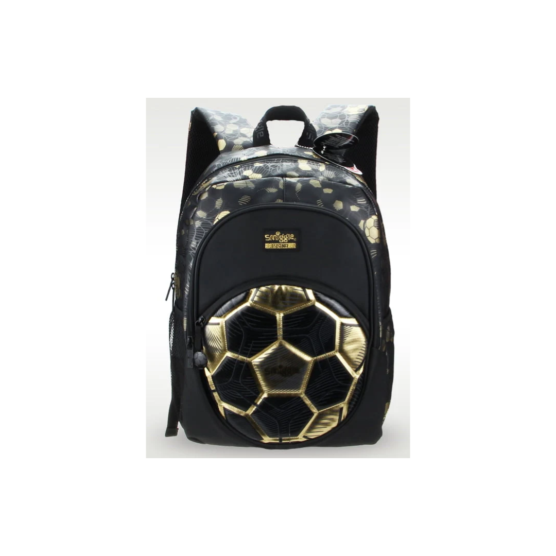 Smiggle Golden football backpack 16 Inches