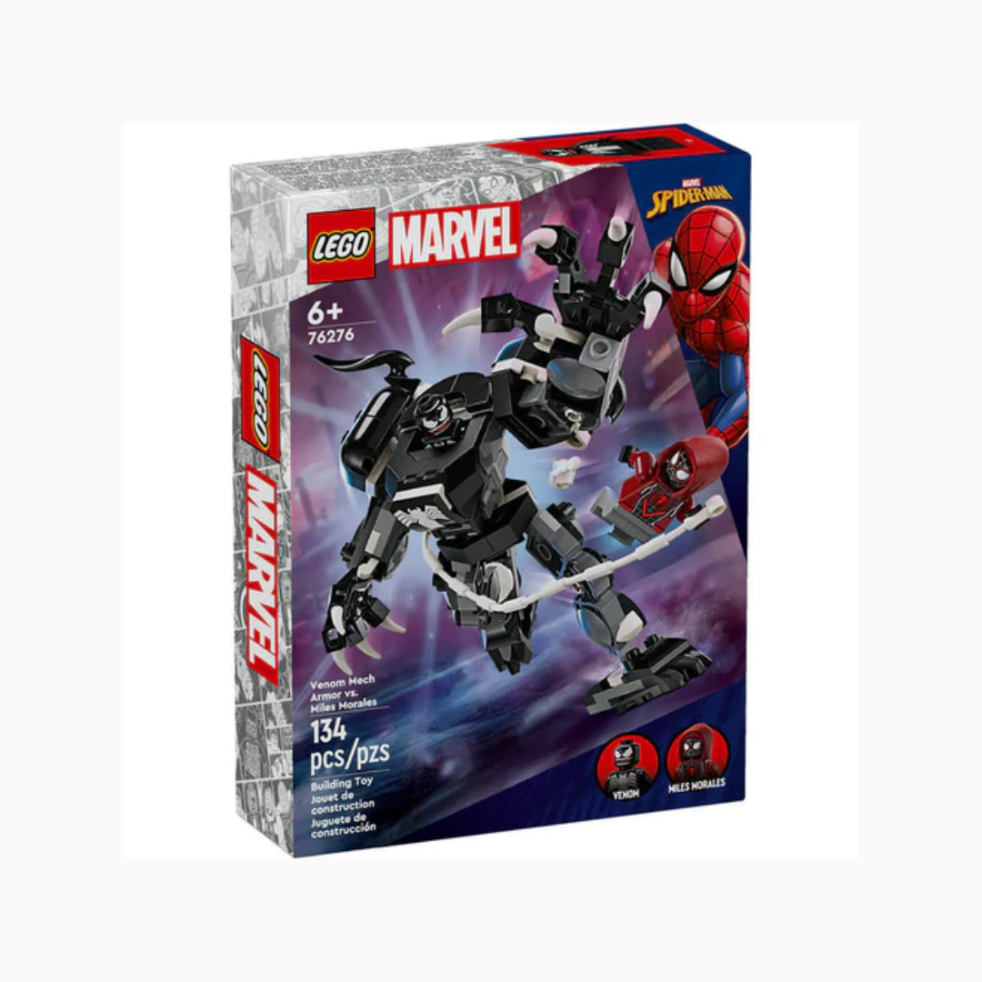 Lego 76276 Marvel Venom Mech Armor vs. Miles Morales - 134 Pieces