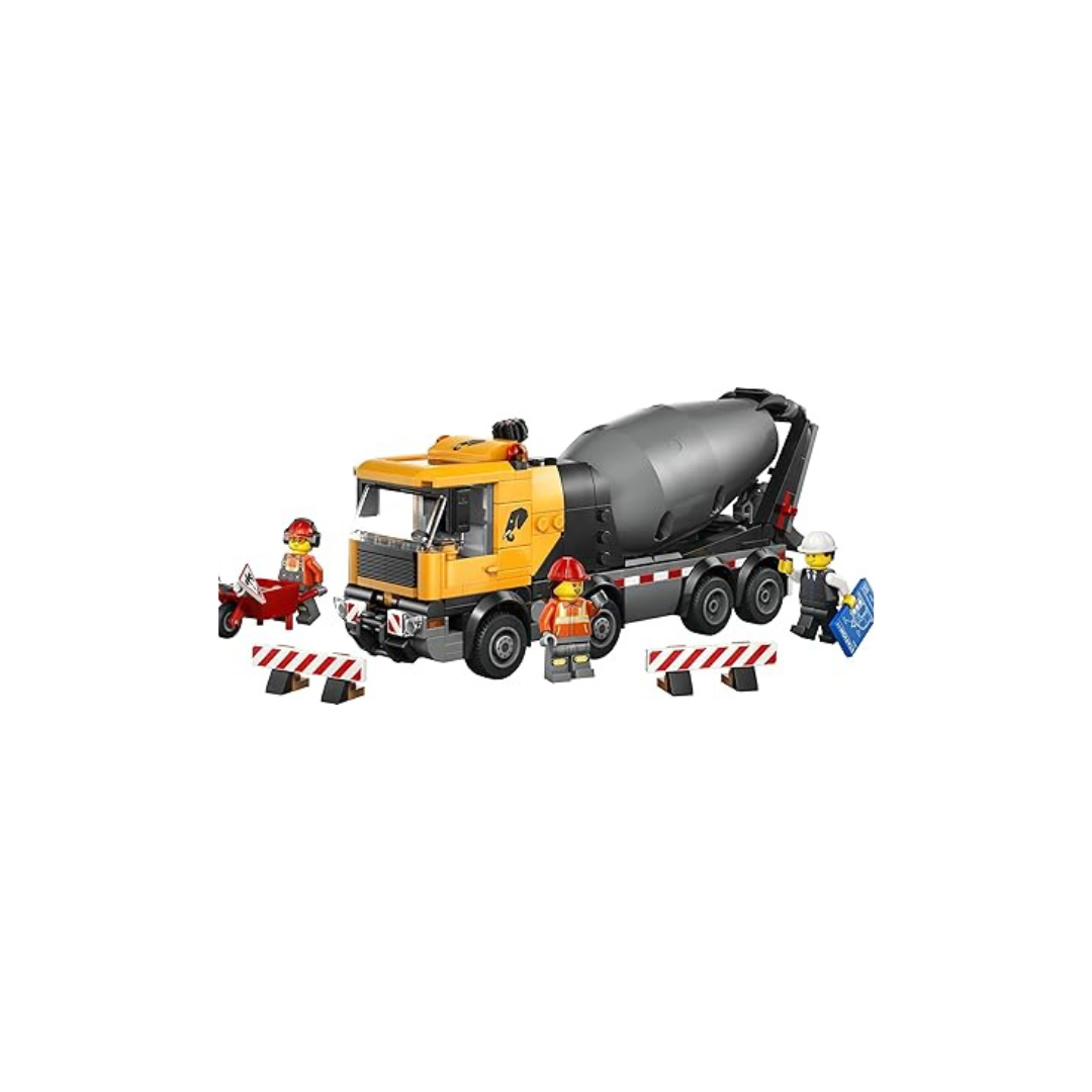 Lego 60478 City Cement Mixer (371 Pieces)