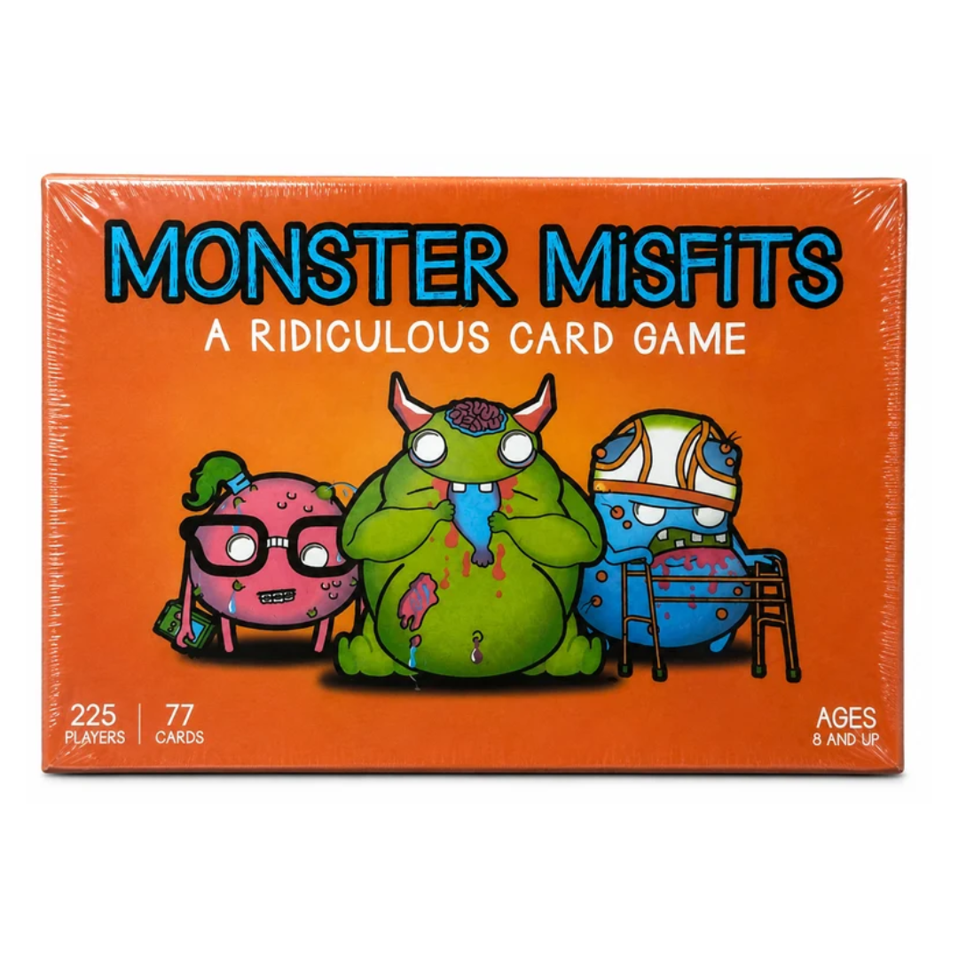 Monster Misfits – A Ridiculous Fun Card Game 2–5 Players  Ages 8+