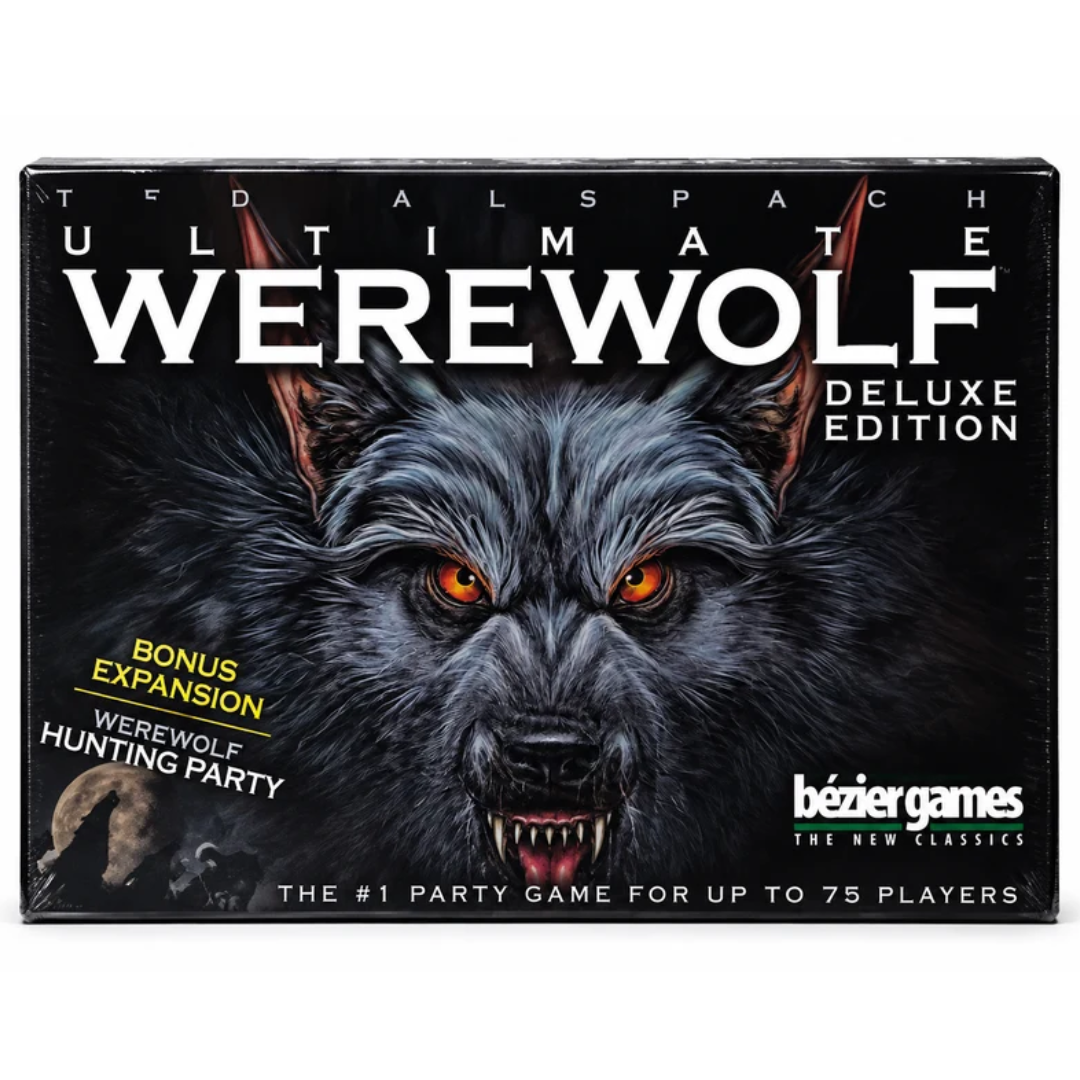 Ultimate Werewolf Deluxe Edition – Party Game with Bonus Expansion | Up to 75 Players