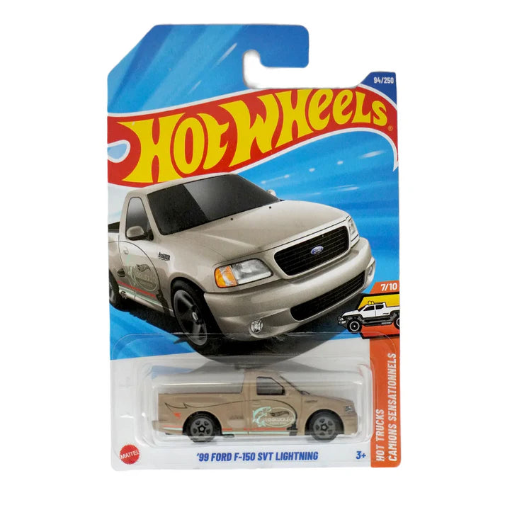 Hot Wheels Car 99 Ford F-150 SVT Lightning + Rs 200 Gift Voucher (Bundle)