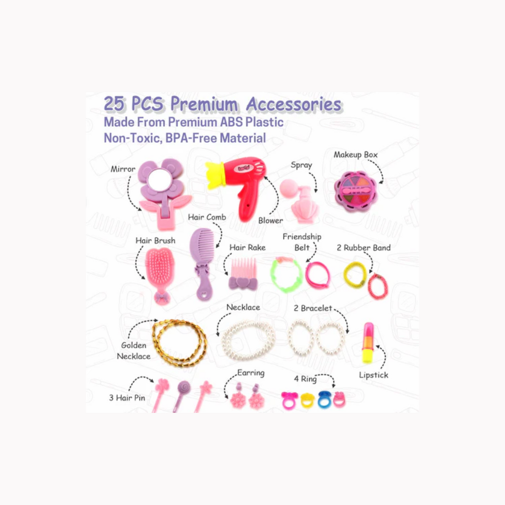 Chanak Beauty Set Suitcase Trolley