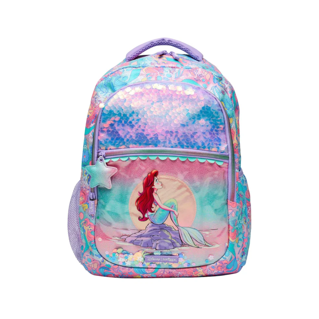 Smiggle Classic Kids Backpack -  DISNEY PRINCESS 16Inches