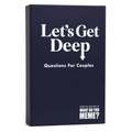 Let’s Get Deep Questions for Couples Conversation Card Game
