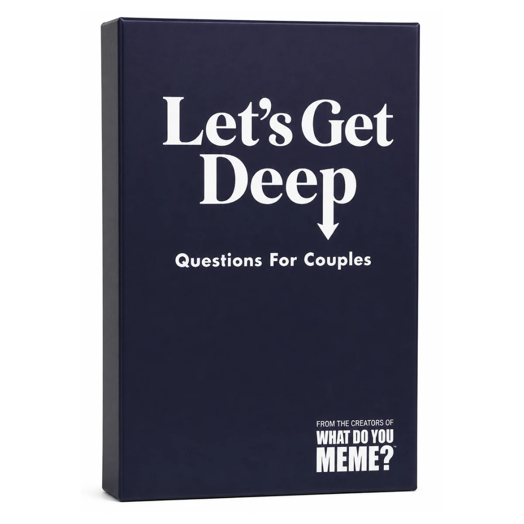 Let’s Get Deep Questions for Couples Conversation Card Game