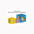 Toymate Stack O Fun- 8 Educational Learning, Stacking & Balancing Blocks