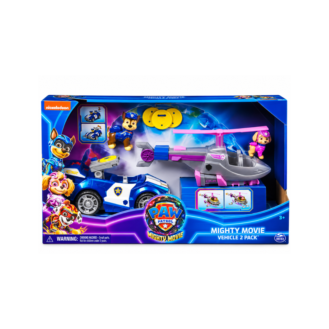 Win Magic Paw Patrol Movie 2 Vehicle - 2 Pack