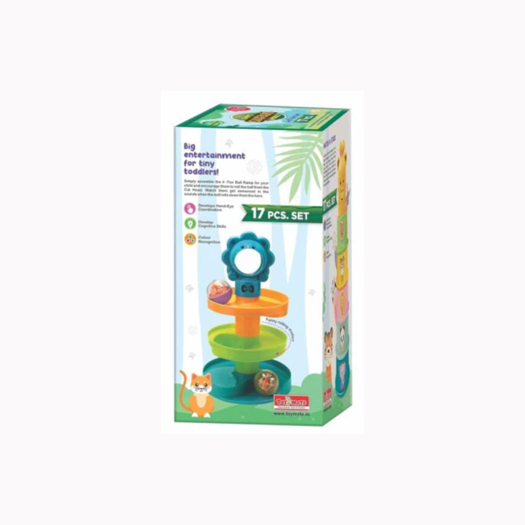 Toymate Baby’s Safari World 17 Pcs 3 in 1 Ultimate Toddler Games Gift Set