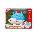 Hedgehog Bump & Go Light-Up Music Toy Car for Kids – 3+ Years