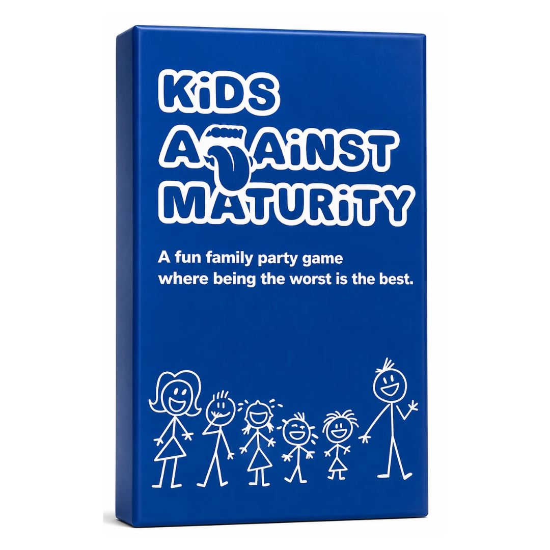 Kids Against Maturity – Fun Family Party Card Game for Kids & Adults