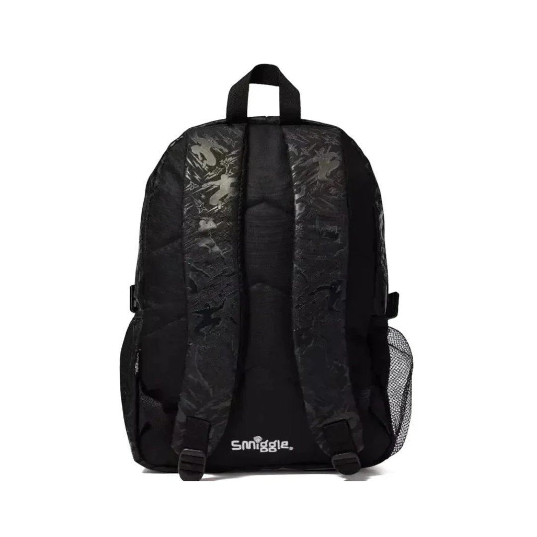 Smiggle Classic Attach Backpack – 16 Inch Ninja-Themed School Bag with Multiple Compartments