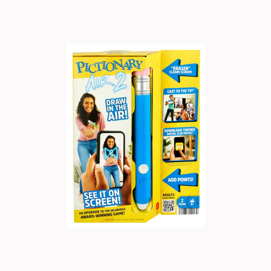 Mattel Pictionary Air 2 Game for Kids, Adults, Family and Game