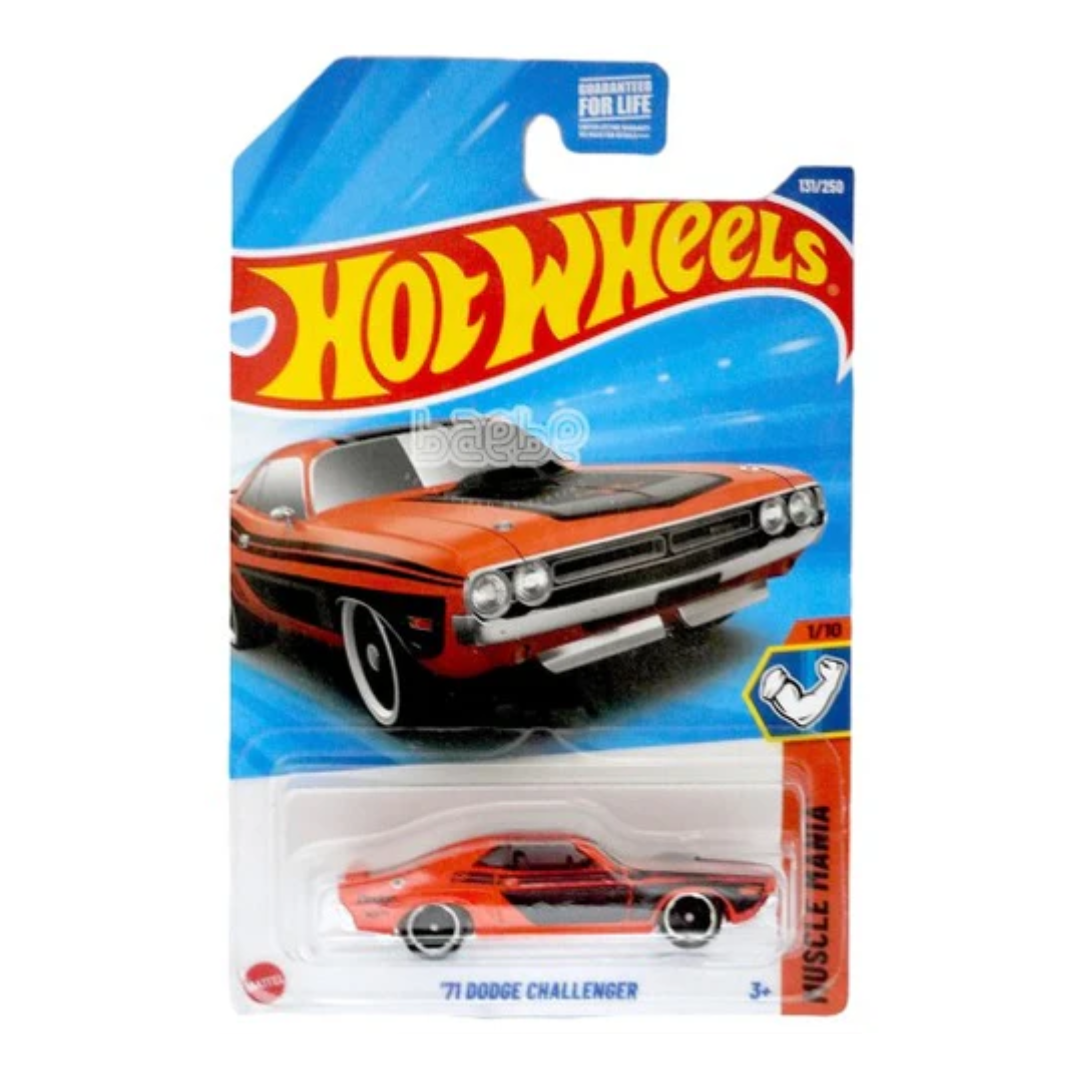 Hot Wheels Imported G case '71 Dodge Challenger Vehicle Exclusive Collection
