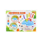 Hedgehog Bump & Go Light-Up Music Toy Car for Kids – 3+ Years