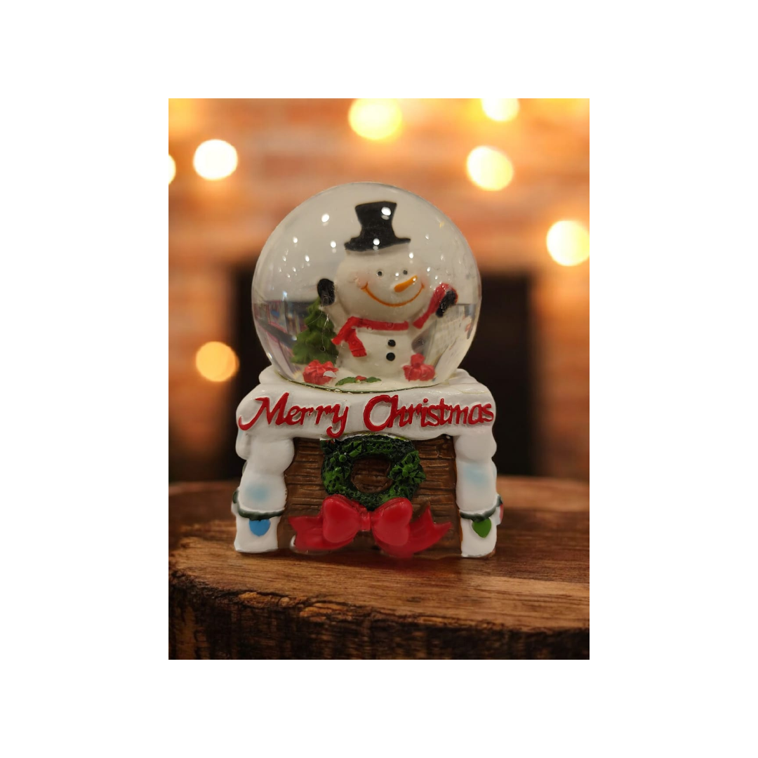 Christmas Decorative Ornament Snow Globe - 6.5x9.5cm