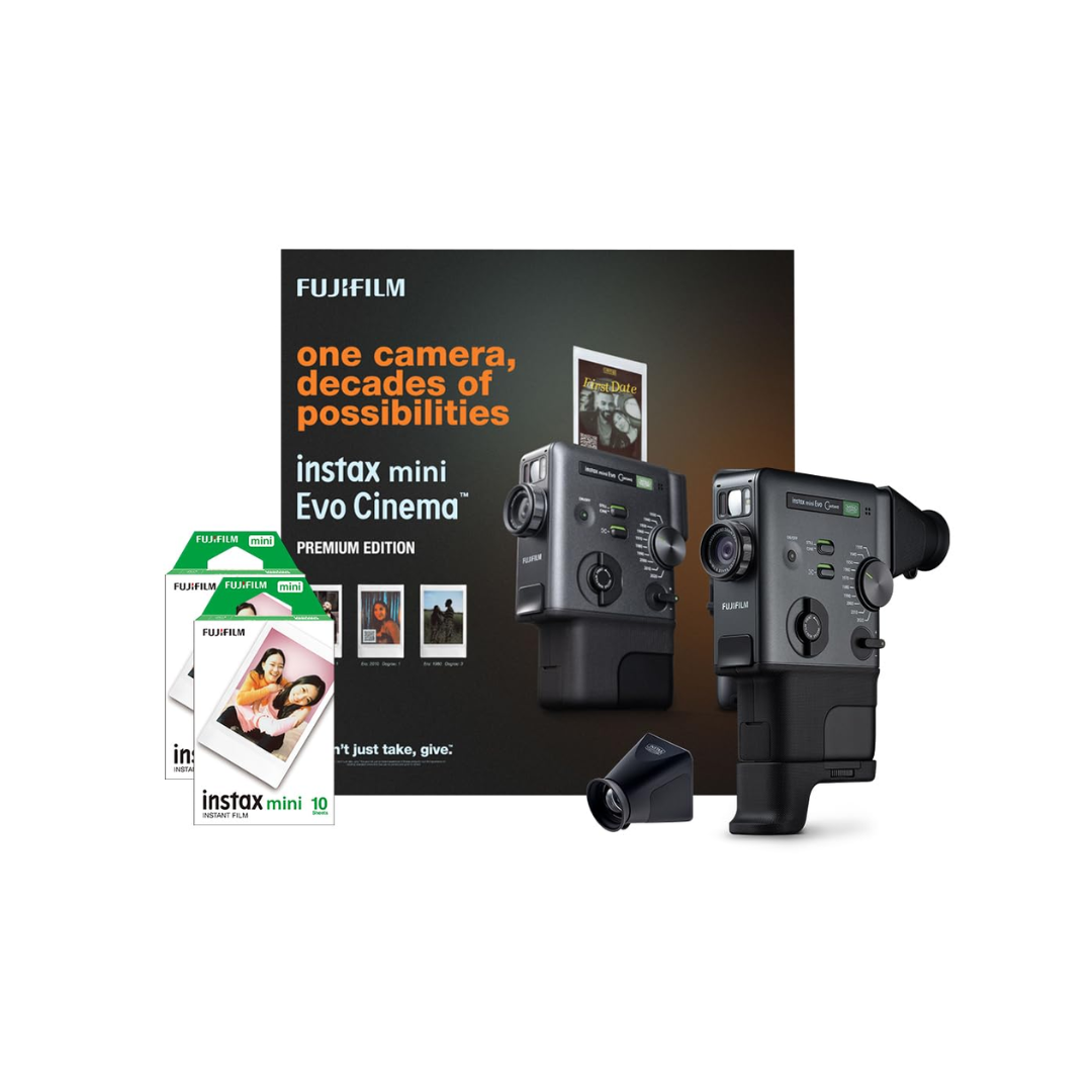 Fujifilm instax mini Evo Cinema™ Premium Edition with 20 Shots of instax mini Instant Film