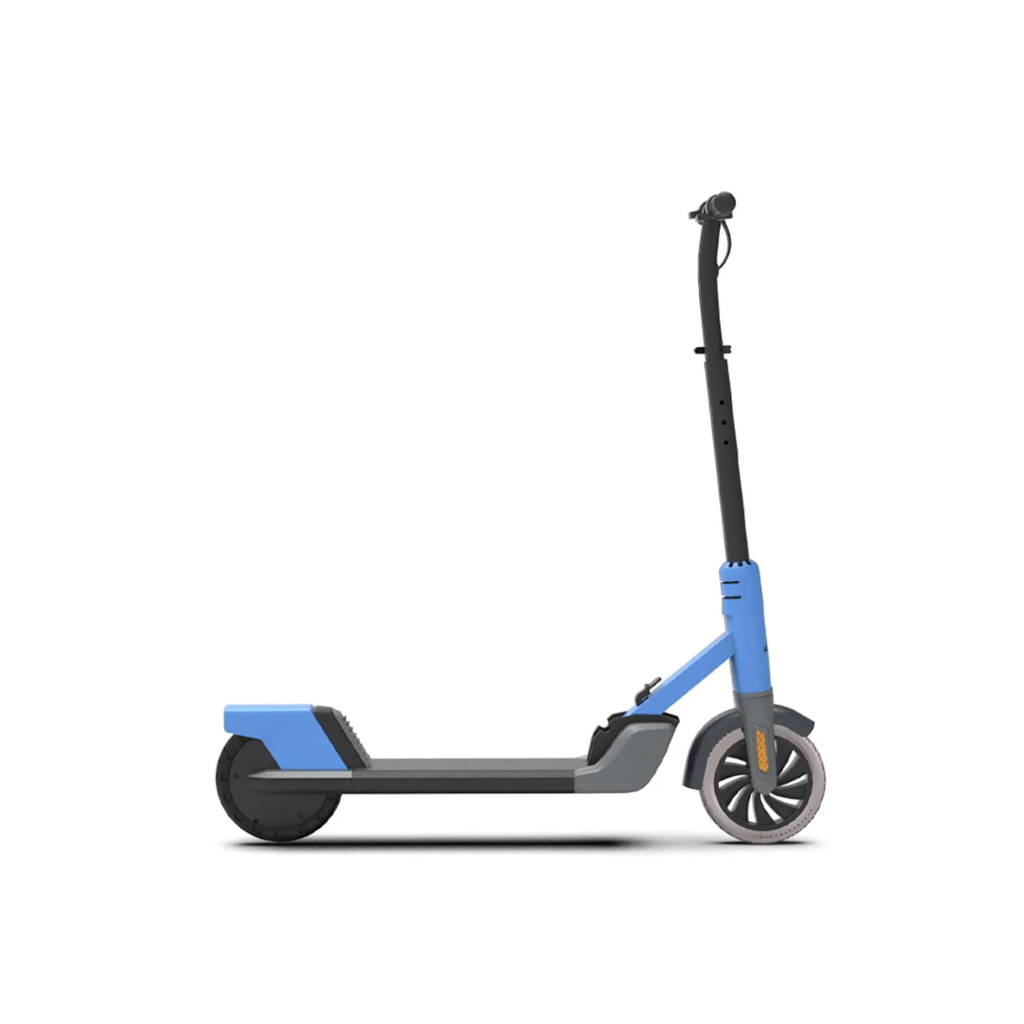 EMotorad Lil E Junior Electric Kick Scooter Foldable Aluminum Alloy Frame Sporty Blue