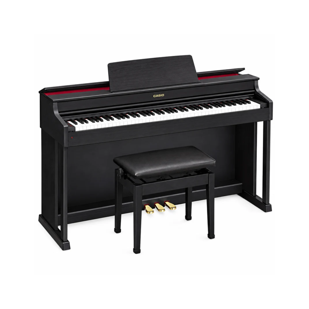 Casio AP-470 BK Celviano Digital Piano | 88-Key Weighted Keyboard Black