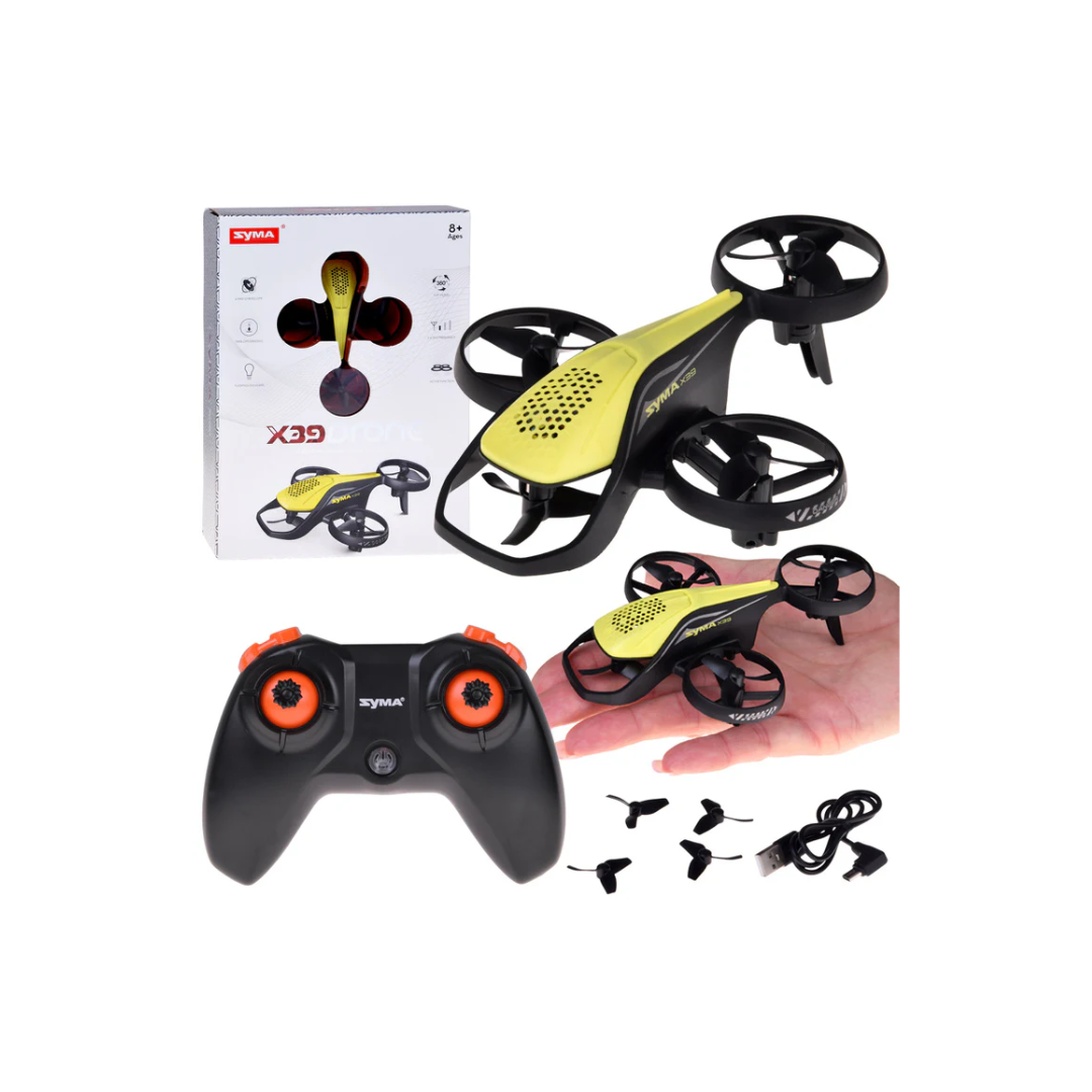 Rainbow Toys Mini Drone SYMA X39 four Axis 2 Speed acrobatics Remote Control Drone