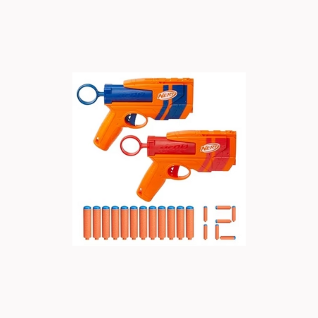 Hasbro Nerf N Series Duo Pack Dart Blasters and 12 N1 Darts