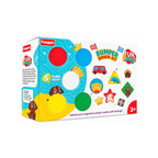 Funskool Fun Dough Bumper Dough Kit with 5 tubs of 75g each & Accessories, 3Y+, Multicolour
