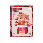 Kids Dressing Table Play Set – 42 Pcs Pretend Makeup & Beauty Salon Role Play Set – 3+ Years