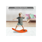 R For Rabbit Rock N Ride 3-in-1 Balance Board, Ride On & Rocker Blue Orange