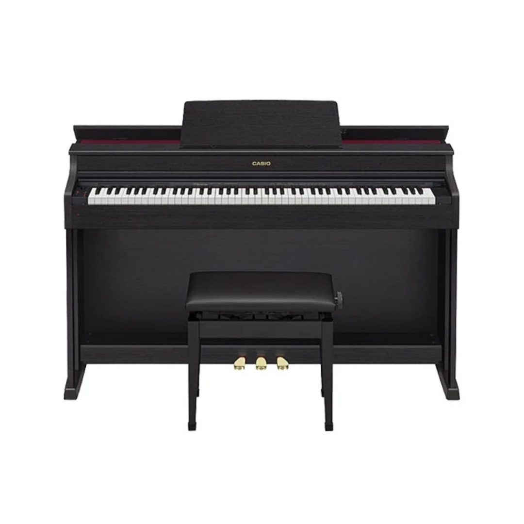 Casio AP-470 BK Celviano Digital Piano | 88-Key Weighted Keyboard Black