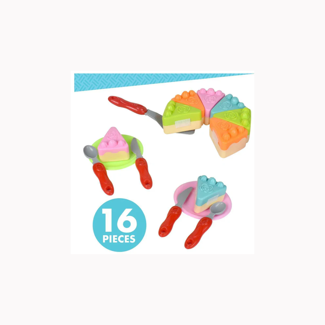 Itoys Pastry Party Set 16pcs, Multicolour