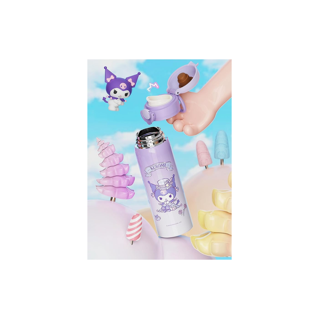 Kuromi Sweet Baby Insulated Bottle – 450ml